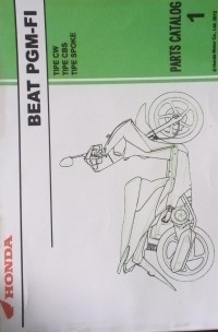 Parts Catalog 1 : Beat PGM-FI